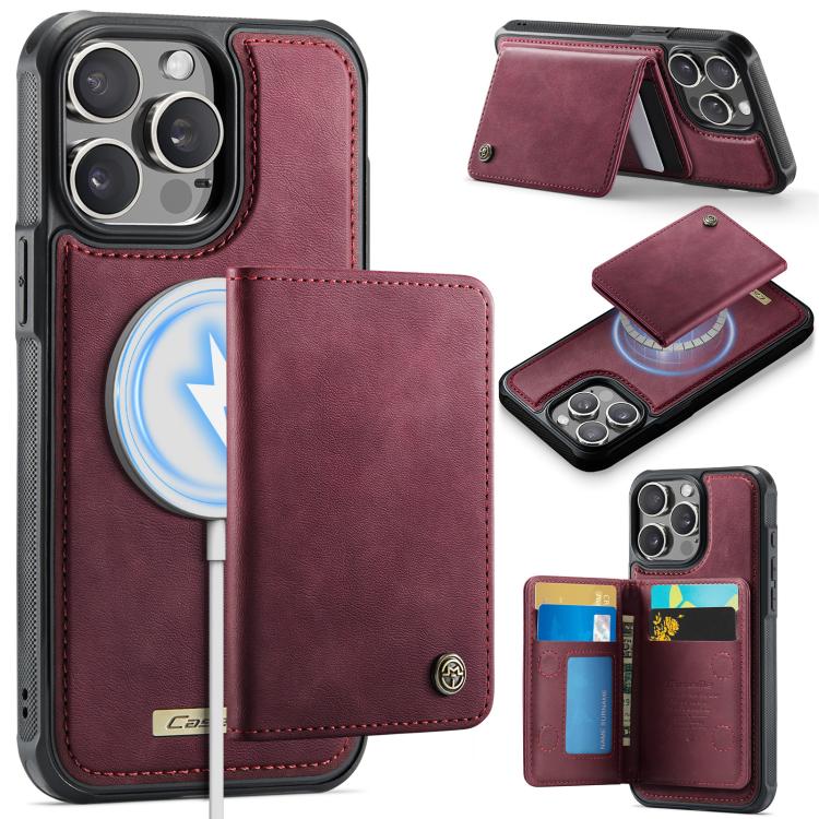 CaseMe Me80シリーズ 取り外し可能ウォレット 磁気 RFID ヴィーガンレザー スマホケース、iPhone 15 Pro Max用、iPhone 15 Pro用、iPhone 15 Plus / 14 Plus用、iPhone 15用、iPhone 14用、iPhone 14 Pro用、iPhone 14 Pro Max用、iPhone 13 Pro Max用