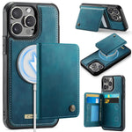 CaseMe Me80シリーズ 取り外し可能ウォレット 磁気 RFID ヴィーガンレザー スマホケース、iPhone 15 Pro Max用、iPhone 15 Pro用、iPhone 15 Plus / 14 Plus用、iPhone 15用、iPhone 14用、iPhone 14 Pro用、iPhone 14 Pro Max用、iPhone 13 Pro Max用