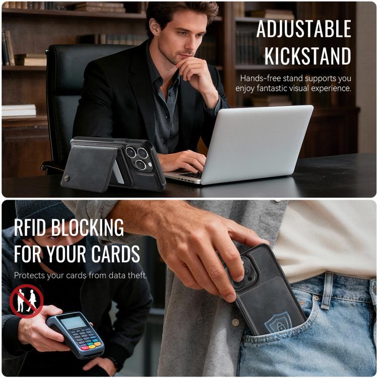 CaseMe Me80シリーズ 取り外し可能ウォレット 磁気 RFID ヴィーガンレザー スマホケース、iPhone 15 Pro Max用、iPhone 15 Pro用、iPhone 15 Plus / 14 Plus用、iPhone 15用、iPhone 14用、iPhone 14 Pro用、iPhone 14 Pro Max用、iPhone 13 Pro Max用