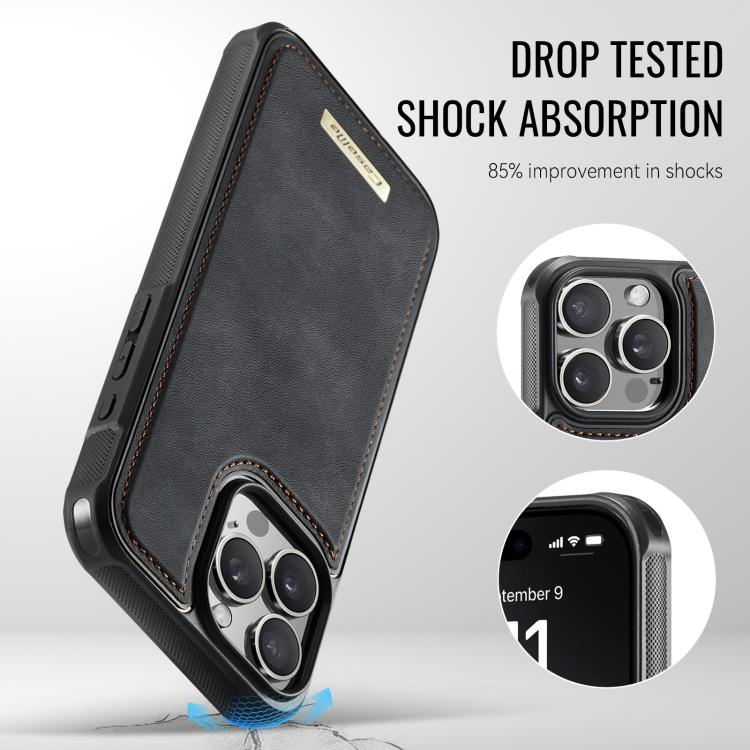 CaseMe Me80シリーズ 取り外し可能ウォレット 磁気 RFID ヴィーガンレザー スマホケース、iPhone 15 Pro Max用、iPhone 15 Pro用、iPhone 15 Plus / 14 Plus用、iPhone 15用、iPhone 14用、iPhone 14 Pro用、iPhone 14 Pro Max用、iPhone 13 Pro Max用