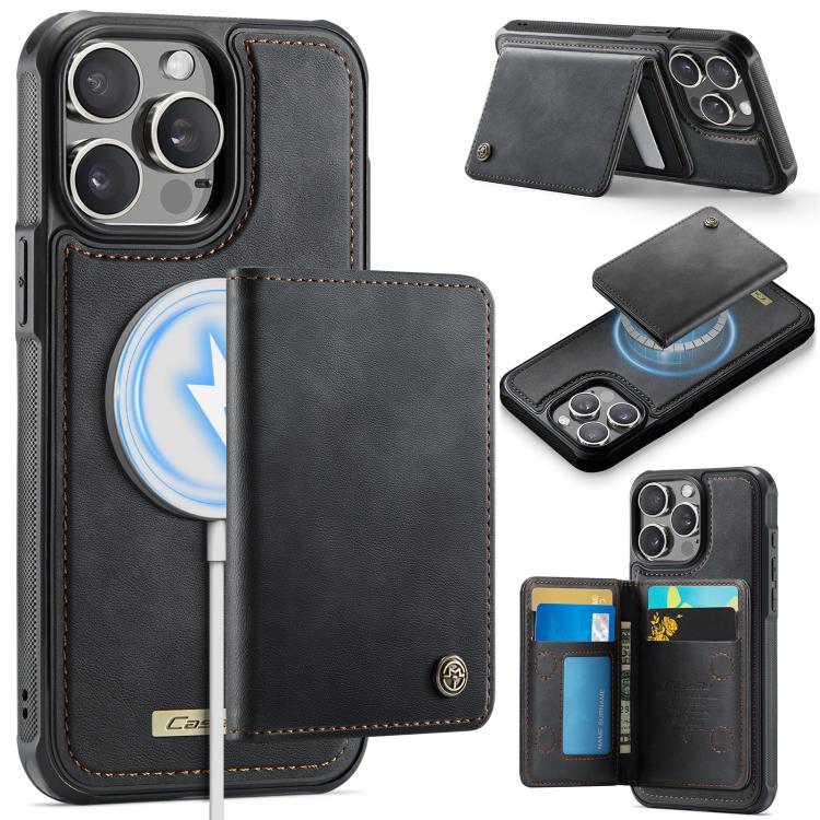 CaseMe Me80 シリーズ 着脱式財布 磁気 RFID ヴィーガンレザー スマホケース、iPhone 13 用、iPhone 12 / 12 Pro 用、iPhone 12 Pro Max 用、iPhone 11 Pro Max 用、iPhone 11 用、iPhone 11 Pro 用