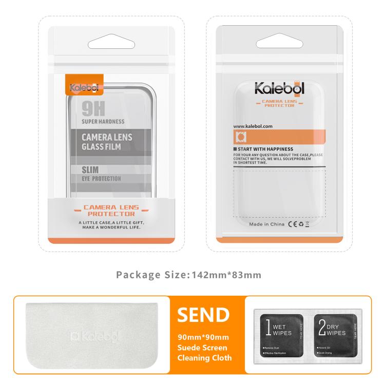 Kalebol 透明HD防指紋AR一体型カメラレンズ強化ガラスフィルム、iPhone 17e / 16e用、iPhone 17 Pro Max用、iPhone 17 Pro用、iPhone 17用、iPhone Air用、iPhone 16 Pro / 16 Pro Max用、iPhone 16 / 16 Plus用