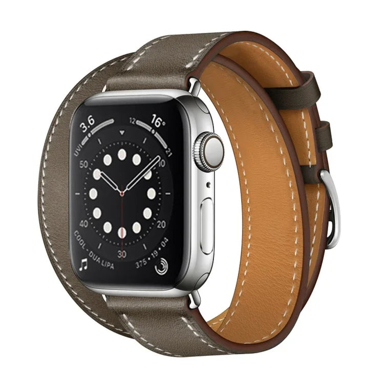 Apple Watch 3 / 2 / 1世代 42mm ユニバーサルレザー ダブルループストラップ用