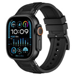 トリプルレイヤーアーマーシリコンウォッチバンド、Apple Watch 49mm / 46mm / 45mm / 44mm用、Apple Watch 42mm / 41mm / 40mm / 38mm用