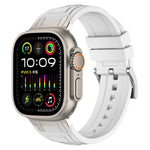 トリプルレイヤーアーマーシリコンウォッチバンド、Apple Watch 49mm / 46mm / 45mm / 44mm用、Apple Watch 42mm / 41mm / 40mm / 38mm用