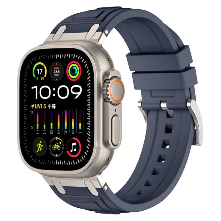 トリプルレイヤーアーマーシリコンウォッチバンド、Apple Watch 49mm / 46mm / 45mm / 44mm用、Apple Watch 42mm / 41mm / 40mm / 38mm用