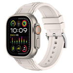 トリプルレイヤーアーマーシリコンウォッチバンド、Apple Watch 49mm / 46mm / 45mm / 44mm用、Apple Watch 42mm / 41mm / 40mm / 38mm用