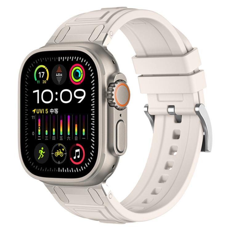 トリプルレイヤーアーマーシリコンウォッチバンド、Apple Watch 49mm / 46mm / 45mm / 44mm用、Apple Watch 42mm / 41mm / 40mm / 38mm用