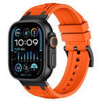 トリプルレイヤーアーマーシリコンウォッチバンド、Apple Watch 49mm / 46mm / 45mm / 44mm用、Apple Watch 42mm / 41mm / 40mm / 38mm用