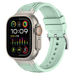 トリプルレイヤーアーマーシリコンウォッチバンド、Apple Watch 49mm / 46mm / 45mm / 44mm用、Apple Watch 42mm / 41mm / 40mm / 38mm用