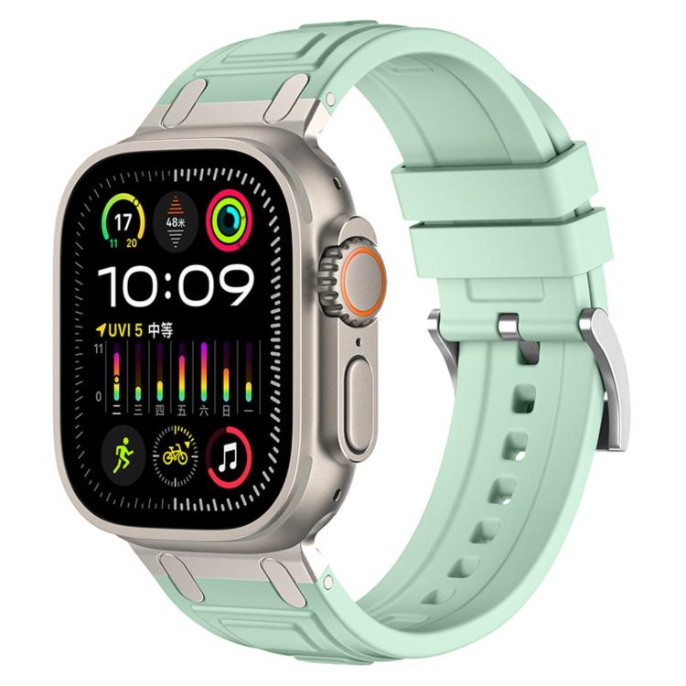 トリプルレイヤーアーマーシリコンウォッチバンド、Apple Watch 49mm / 46mm / 45mm / 44mm用、Apple Watch 42mm / 41mm / 40mm / 38mm用