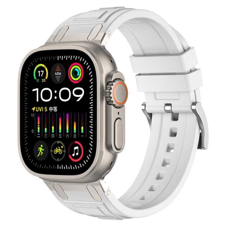 トリプルレイヤーアーマーシリコンウォッチバンド、Apple Watch 49mm / 46mm / 45mm / 44mm用、Apple Watch 42mm / 41mm / 40mm / 38mm用