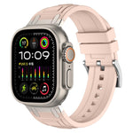 トリプルレイヤーアーマーシリコンウォッチバンド、Apple Watch 49mm / 46mm / 45mm / 44mm用、Apple Watch 42mm / 41mm / 40mm / 38mm用