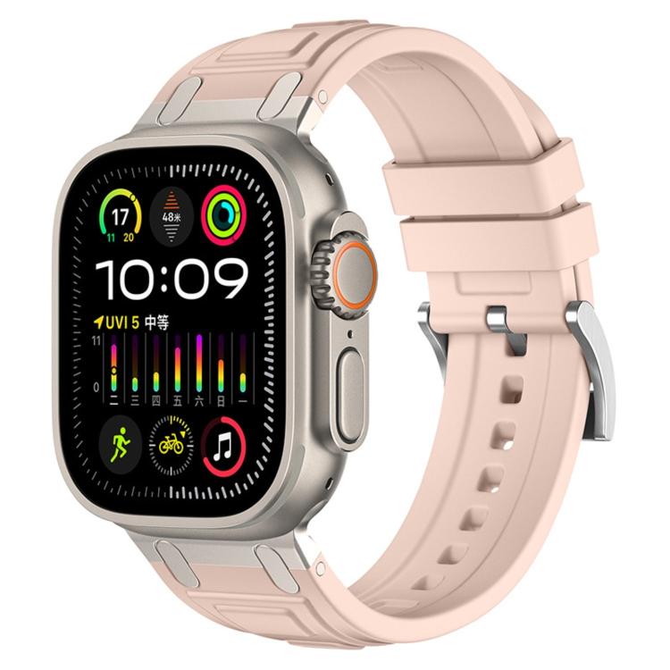 トリプルレイヤーアーマーシリコンウォッチバンド、Apple Watch 49mm / 46mm / 45mm / 44mm用、Apple Watch 42mm / 41mm / 40mm / 38mm用