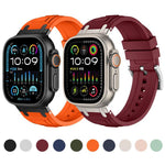 トリプルレイヤーアーマーシリコンウォッチバンド、Apple Watch 49mm / 46mm / 45mm / 44mm用、Apple Watch 42mm / 41mm / 40mm / 38mm用