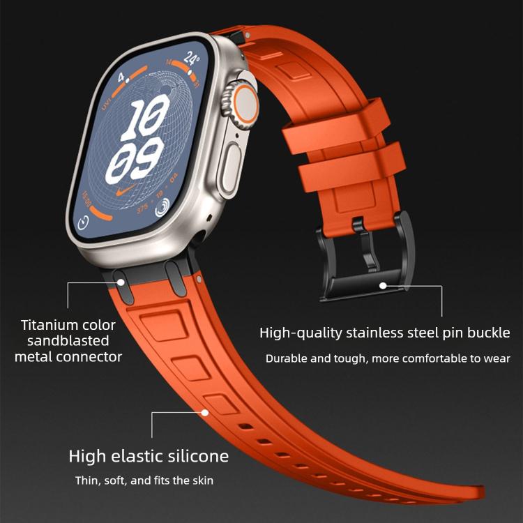 トリプルレイヤーアーマーシリコンウォッチバンド、Apple Watch 49mm / 46mm / 45mm / 44mm用、Apple Watch 42mm / 41mm / 40mm / 38mm用