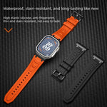 トリプルレイヤーアーマーシリコンウォッチバンド、Apple Watch 49mm / 46mm / 45mm / 44mm用、Apple Watch 42mm / 41mm / 40mm / 38mm用