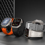 トリプルレイヤーアーマーシリコンウォッチバンド、Apple Watch 49mm / 46mm / 45mm / 44mm用、Apple Watch 42mm / 41mm / 40mm / 38mm用
