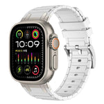 強化I字型テクスチャーシリコンウォッチバンド、Apple Watch 49mm / 46mm / 45mm / 44mm用、Apple Watch 42mm / 41mm / 40mm / 38mm用