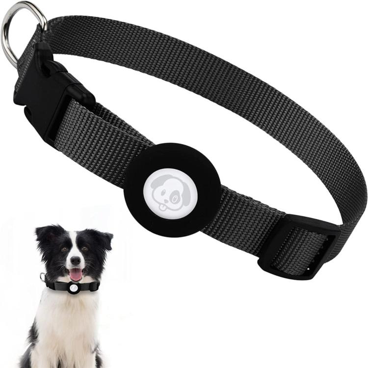 AirTag 第2世代 / AirTag 第1世代用 ペット首輪 ナイロン 猫と犬用首輪、S 1.5 x 28 x 39cm、M 2.0 x 34 x 49cm、L 2.5 x 42 x 60cm