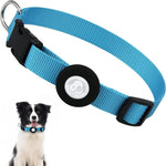 AirTag 第2世代 / AirTag 第1世代用 ペット首輪 ナイロン 猫と犬用首輪、S 1.5 x 28 x 39cm、M 2.0 x 34 x 49cm、L 2.5 x 42 x 60cm