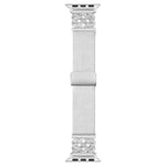 中国結びマグネットバックルツイルストレッチナイロンウォッチバンド、Apple Watch 49mm / 46mm / 45mm / 44mm用、Apple Watch 42mm / 41mm / 40mm / 38mm用