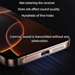 5個セット 高密度メタリック一体型スピーカーダストカバー、iPhone 17対応