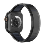 カーブドツートーンサイドリリースステンレススチールウォッチバンド、Apple Watch 49mm / 46mm / 45mm / 44mm用、Apple Watch 42mm / 41mm / 40mm / 38mm用