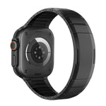 カーブドツートーンサイドリリースステンレススチールウォッチバンド、Apple Watch 49mm / 46mm / 45mm / 44mm用、Apple Watch 42mm / 41mm / 40mm / 38mm用