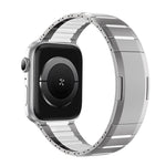 カーブドツートーンサイドリリースステンレススチールウォッチバンド、Apple Watch 49mm / 46mm / 45mm / 44mm用、Apple Watch 42mm / 41mm / 40mm / 38mm用