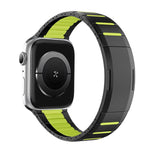 カーブドツートーンサイドリリースステンレススチールウォッチバンド、Apple Watch 49mm / 46mm / 45mm / 44mm用、Apple Watch 42mm / 41mm / 40mm / 38mm用