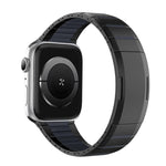 カーブドツートーンサイドリリースステンレススチールウォッチバンド、Apple Watch 49mm / 46mm / 45mm / 44mm用、Apple Watch 42mm / 41mm / 40mm / 38mm用