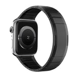カーブドツートーンサイドリリースステンレススチールウォッチバンド、Apple Watch 49mm / 46mm / 45mm / 44mm用、Apple Watch 42mm / 41mm / 40mm / 38mm用