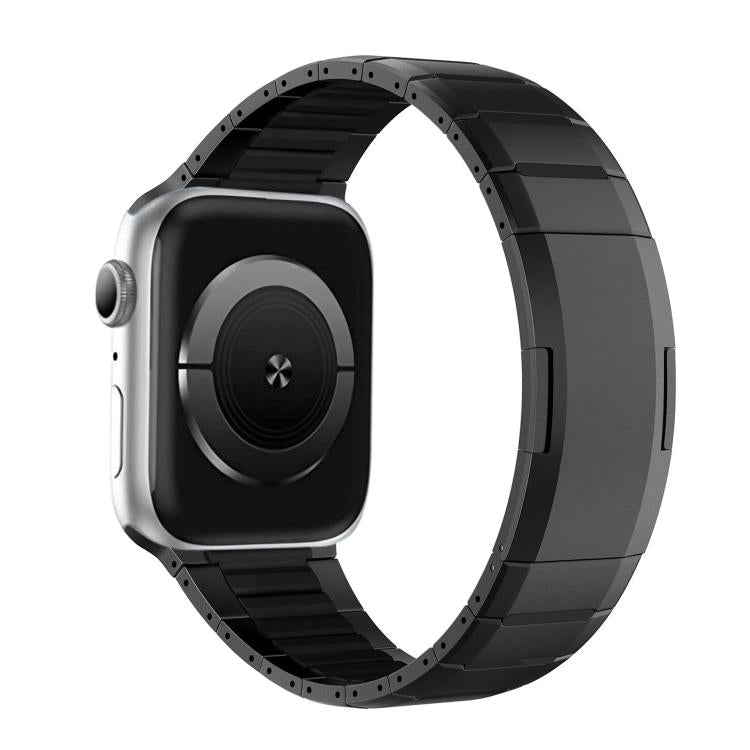 カーブドツートーンサイドリリースステンレススチールウォッチバンド、Apple Watch 49mm / 46mm / 45mm / 44mm用、Apple Watch 42mm / 41mm / 40mm / 38mm用
