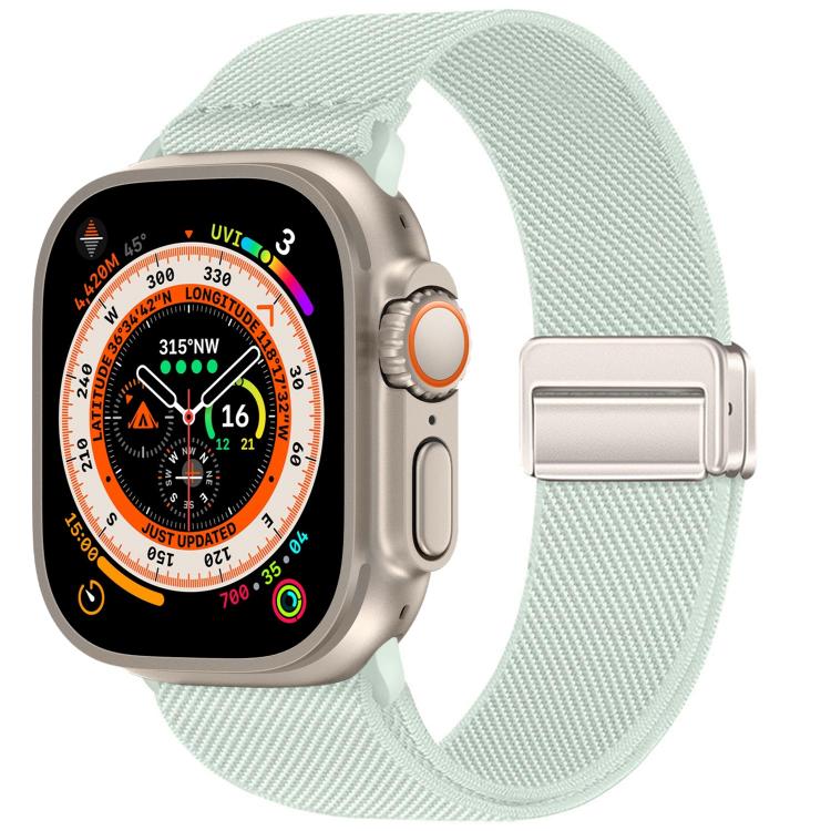 ダブルマグネットバックル伸縮ナイロンウォッチバンド、Apple Watch 49mm / 46mm / 45mm / 44mm用、Apple Watch 42mm / 41mm / 40mm / 38mm用