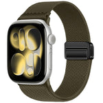 ダブルマグネットバックル伸縮ナイロンウォッチバンド、Apple Watch 49mm / 46mm / 45mm / 44mm用、Apple Watch 42mm / 41mm / 40mm / 38mm用