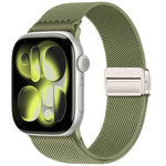 ダブルマグネットバックル伸縮ナイロンウォッチバンド、Apple Watch 49mm / 46mm / 45mm / 44mm用、Apple Watch 42mm / 41mm / 40mm / 38mm用