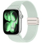 ダブルマグネットバックル伸縮ナイロンウォッチバンド、Apple Watch 49mm / 46mm / 45mm / 44mm用、Apple Watch 42mm / 41mm / 40mm / 38mm用