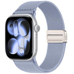 ダブルマグネットバックル伸縮ナイロンウォッチバンド、Apple Watch 49mm / 46mm / 45mm / 44mm用、Apple Watch 42mm / 41mm / 40mm / 38mm用
