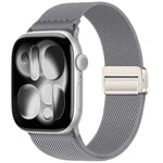 ダブルマグネットバックル伸縮ナイロンウォッチバンド、Apple Watch 49mm / 46mm / 45mm / 44mm用、Apple Watch 42mm / 41mm / 40mm / 38mm用
