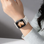 ダブルマグネットバックル伸縮ナイロンウォッチバンド、Apple Watch 49mm / 46mm / 45mm / 44mm用、Apple Watch 42mm / 41mm / 40mm / 38mm用