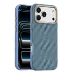 モコメ ケブラー カーボンファイバーテクスチャ 磁気衝撃吸収スマホケース、iPhone 17 Pro Max用