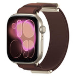 二重関節マグネット金属先端ナイロンウォッチバンド、Apple Watch 49mm / 46mm / 45mm / 44mm用、Apple Watch 42mm / 41mm / 40mm / 38mm用