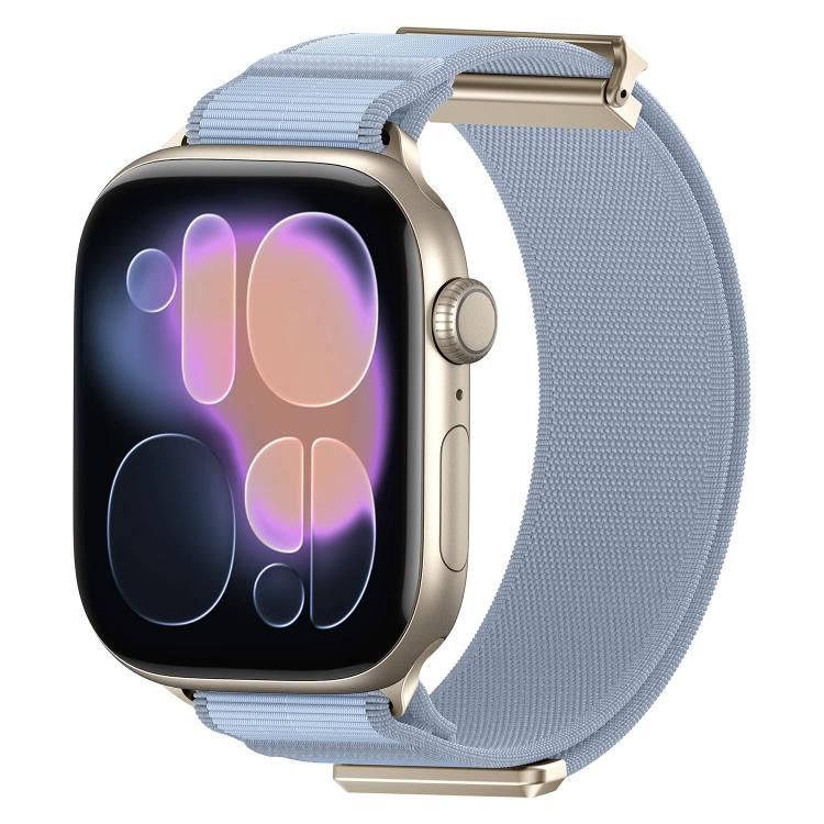 二重関節マグネット金属先端ナイロンウォッチバンド、Apple Watch 49mm / 46mm / 45mm / 44mm用、Apple Watch 42mm / 41mm / 40mm / 38mm用