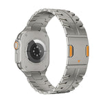 アイアンマンマグネティックチタン金属ウォッチバンド、Apple Watch 46mm / 49mm / 45mm / 44mm用