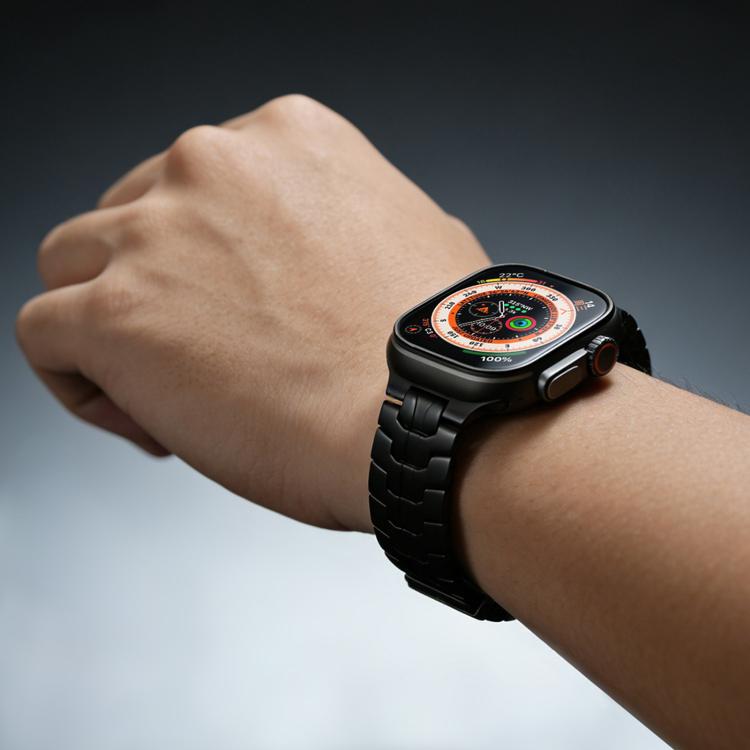 アイアンマンマグネティックチタン金属ウォッチバンド、Apple Watch 46mm / 49mm / 45mm / 44mm用