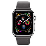 クラシックボタンレザーリストストラップウォッチバンド Apple Watch Series 3 & 2 & 1 42mm用