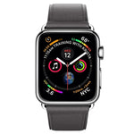 クラシックボタンレザーリストストラップウォッチバンド Apple Watch Series 3 & 2 & 1 42mm用