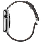 クラシックボタンレザーリストストラップウォッチバンド Apple Watch Series 3 & 2 & 1 42mm用