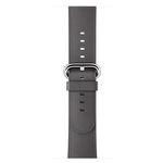 クラシックボタンレザーリストストラップウォッチバンド Apple Watch Series 3 & 2 & 1 42mm用